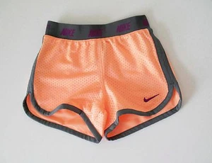Nike Little Girls Mesh Dri Fit Shorts Sunset Glow Sz 4 - NWT - Picture 1 of 1