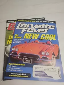 Vintage - Corvette Fever Magazin - 2 Ausgaben - 2004 September, Oktober - Menge J - Bild 1 von 3