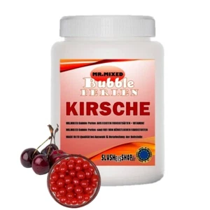 Bubble Tea Perlen KIRSCHE Fruit Pearls 2kg Popping Boba ohne künstl. Farbstoffe - Bild 1 von 4