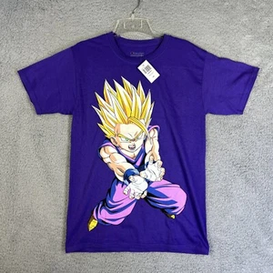 Dragonball Z Champion T Shirt Mens Small Purple Son Gohan Super Saiyan NEW - Picture 1 of 5