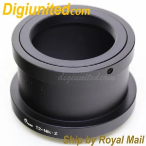 T2 T-2 mount lens to Nikon Z mount Mirrorless full frame camera adapter Z7 Z6 - Picture 1 of 2