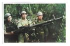 Orig. Vietnam War Postcard Anti-aircraft Machine Gun South Viet Cong Print
