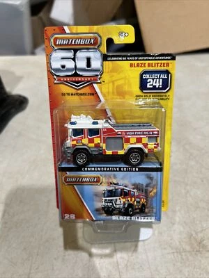 MATCHBOX 60th ANNIVERSARY BLAZE BLITZER FIRE TRUCK #23/24 - Image 1 of 4