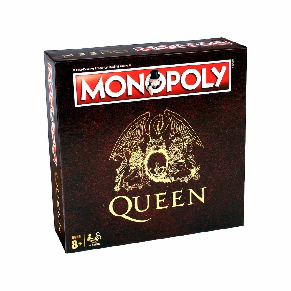 Queen The Band Monopoly Hasbro 2017 Limited Edition - Preloved Complete GC