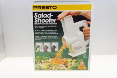 SALAD SHOOTER Presto NEW in Original Box # 02910 vintage 1988 NEW OLD STOCK! - Image 1 of 4