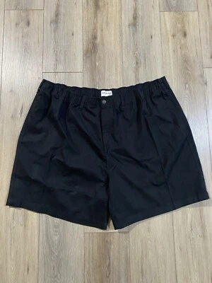 Pantalones Cortos Para Hombre John Blair Tostado Negro Algodón Cintura Elástica Frente Plano Talla 54 Caminata Foto 1 de 4