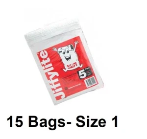 Jiffy Lite No. 1 604101 Bubble Padded Mailing Bags 150 x 225mm 15 Pack 27C070 - Picture 1 of 1