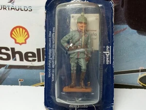 DELPRADO / MILITARY - PRUSSIAN LIEUTENANT - GERMANY 1914  WHITE METAL FIGURE - Picture 1 of 3
