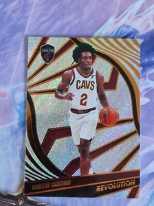 2021-22 Panini Revolution Basketball #84 Collin Sexton Shimmer Base Cavaliers - Bild 1 von 1