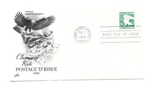 2111 'D' (22c) Non Denominated Eagle ArtCraft FDC - Picture 1 of 1