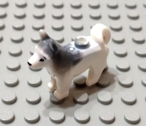 New LEGO White Arctic Ninjago Husky Dog Animal - Picture 1 of 1