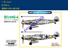 HOBBYBOSS 81751 1/48 scale Messerschmitt Bf109G-6  Aircraft Model kit