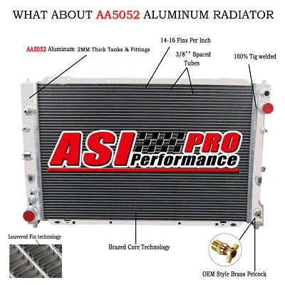 2 Rows Radiator For 2001-2008 Ford Escape Mercury Mariner Mazda Tribute 3.0L V6 Foto 1 de 4