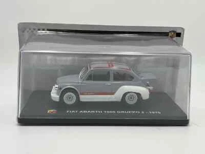 DIE CAST 1/24 " FIAT ABARTH 1000 GRUPPO 2 - 1970 " ABARTH COLLECTION - Immagine 1 di 2