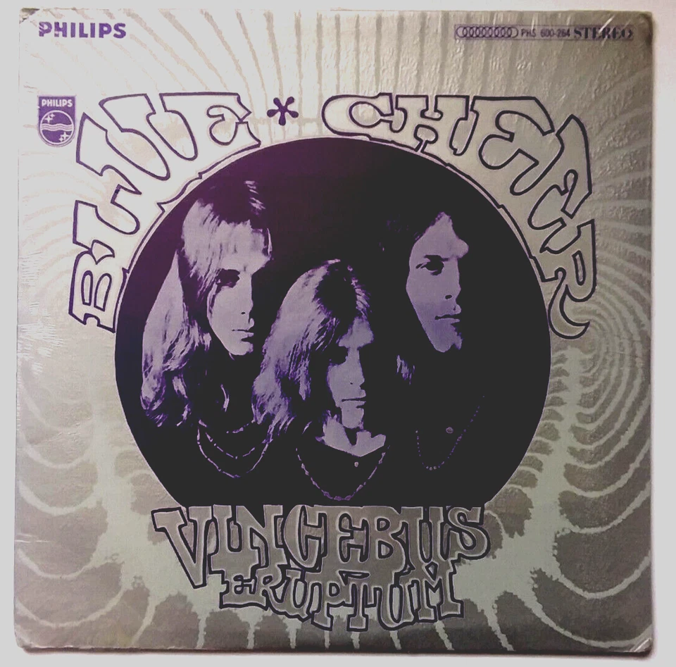 BLUE CHEER - Vincebus Eruptum - Vinyl LP 1968 Philips PHS 600264 Textured SEALED - Image 1 of 4