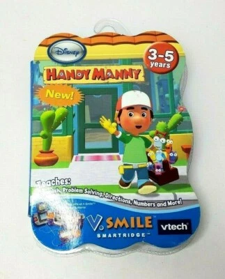 Vtech V. Smile Disney Práctico Manny Smartridge Juego Edades 3-5 Años Foto 1 de 4