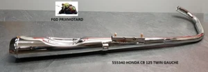 HONDA CB 125 TWIN ECHAPPEMENT POT GAUCHE - Imagen 1 de 5