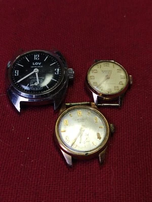 Lov, cauny, baridex, lot of 3 wrist watches, 237 Foto 1 de 4