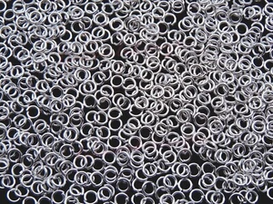 500 x 3.5mm Silver Plated Open Jump ring Craft Findings Beads C87 - Picture 1 of 1