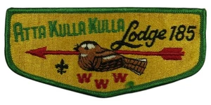 Atta Kulla Kulla Lodge 185 Blue Ridge Council SC Flap GRN Bdr - Picture 1 of 2