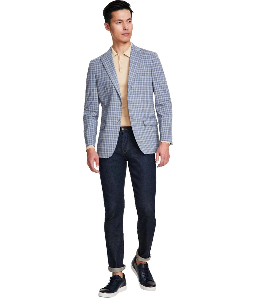 Abrigo deportivo Tommy Hilfiger para hombre ajuste moderno ventana Foto 1 de 1