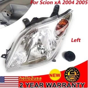 Left Headlight Assembly Driver Side Headlamp For Toyota Scion xA 2004 2005 - Bild 1 von 6
