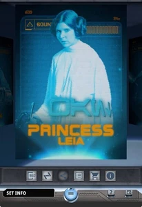 Topps Star Wars Card Trader 2025 Bounty S3 Orange SR - Princess Leia Organa - Picture 1 of 1
