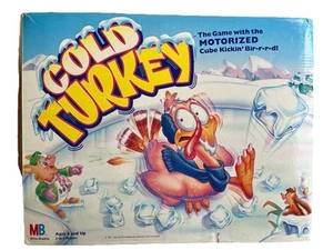 Vintage Milton Bradley Cold Turkey Motorized Board Game 99% Complete WORKS - Picture 1 of 9