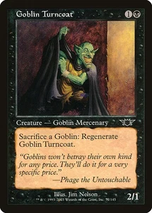 (3x) GOBLIN TURNCOAT - Legions – MTG Magic the Gathering Card - Common - Picture 1 of 5