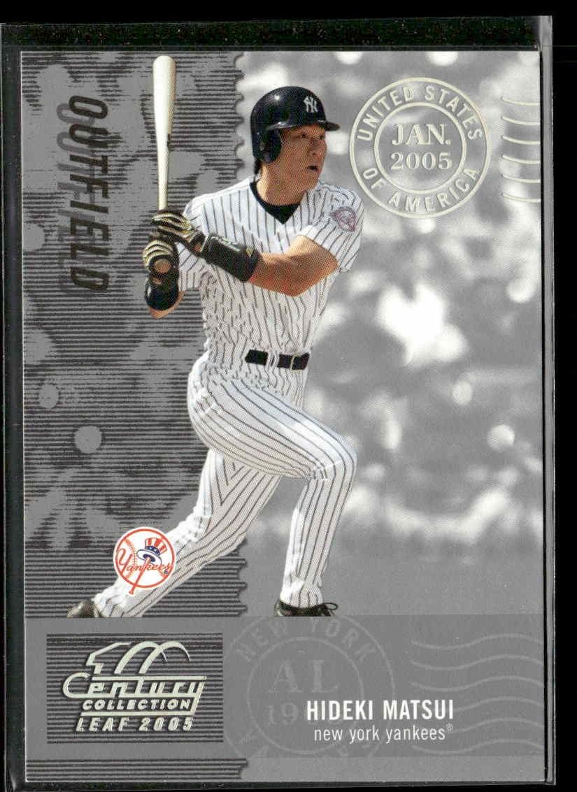 2024最新のスタイル 2005 Leaf Century Collection - Hideki Matsui #55 for sale | eBay 2002年~