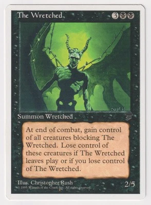 The Wretched Proof LP Chronicles Artist Christopher Rush 1995 MTG Magic AP Rare! - Image 1 of 2