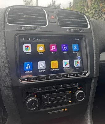 9 Zoll kabellos CarPlay Android 13 Autoradio GPS FM Für VW Golf Plus 5 6 Variant - Bild 1 von 4