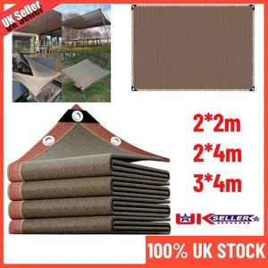 UV Sun Shade Sail Net Cloth Outdoor Sunshade Net for Garden Pergola Cover Canopy - Picture 1 of 20