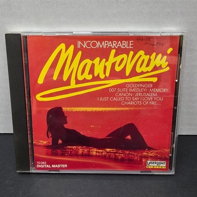 Mantovani - Incomparable CD 1988 LaserLight Digital Easy Listening Foto 1 de 3