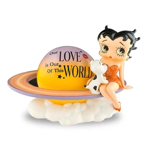 Our Love is Out of This World Back Betty Boop Figurine Bradford Exchange - Bild 1 von 1