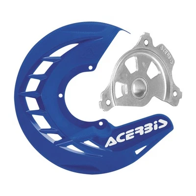 Capa de disco frontal Acerbis X-Brake com kit de montagem azul para KTM 300 XC 2006-2014 - Imagem 1 de 4