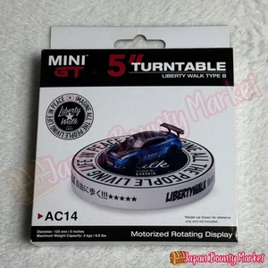 Mini GT 5" Turntable Liberty Walk Type B – Motorized Rotating Display – Used - Picture 1 of 2
