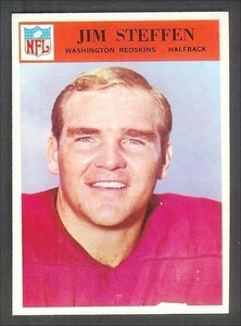 1966 Philadelphia Football #193 Jim Steffen Redskins - EX/MT - Bild 1 von 2
