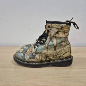 Dr Martens 1460 Tate William Blake Satan Museum Art Artist Rare Ankle Boots UK 6 - Bild 1 von 11