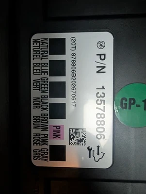 Centralina di bordo modulo BCM Opel Astra J Caravan (P10) anno 10 reset 13578806 - Immagine 1 di 3