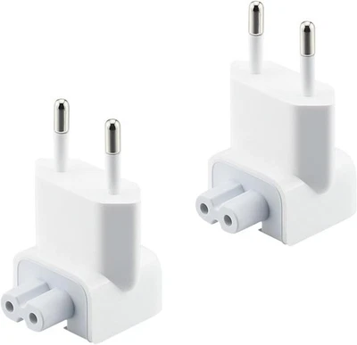 VIEVRE 2 Stücke AC Adapter Europa Stecker, EU Stecker für Apple Netzteil - Bild 1 von 4