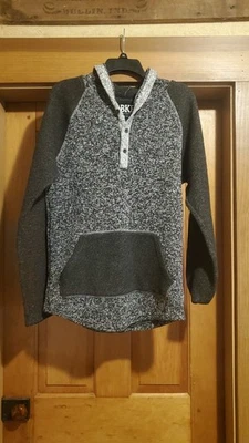 Black BKE Pullover Hoodie Pocket Skate Alternative Buckle - Image 1 of 4