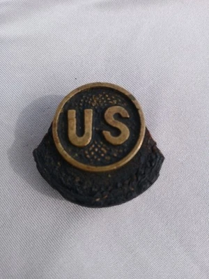 古董美国内战皮套纽扣/剑 — 第 1/4 张图片