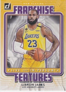 Tarjeta #23 LEBRON JAMES Los Angeles Lakers Baloncesto CARACTERÍSTICAS DE LA FRANQUICIA DONRUSS - Imagen 1 de 2