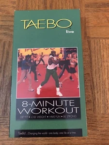 Tae Bo Live 8 Minute Workout VHS - Picture 1 of 6
