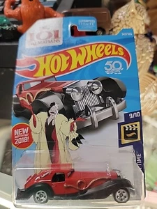 HOT WHEELS DISNEY 101 DALMATIONS CRUELLA DE VIL CAR SCREEN TIME - Bild 1 von 2