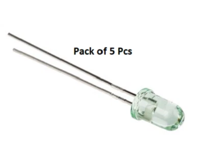 Broadcom 2.2 V Green LED 5mm Through Hole - HLMP-C515 - Image 1 of 3