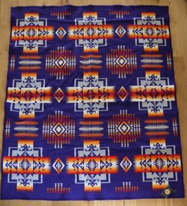 Pendleton Beaver State Chief Joseph Jacquard Robe Decke 64x80 Neu mit Etikett - Bild 1 von 16