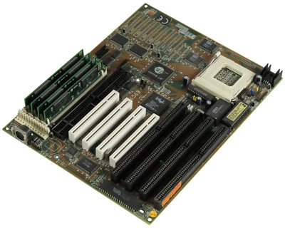 Jetway J-656B Socket 7 Intel 430FX PCI Isa Ide / Ata + 4x 4MB RAM - Image 1 of 2
