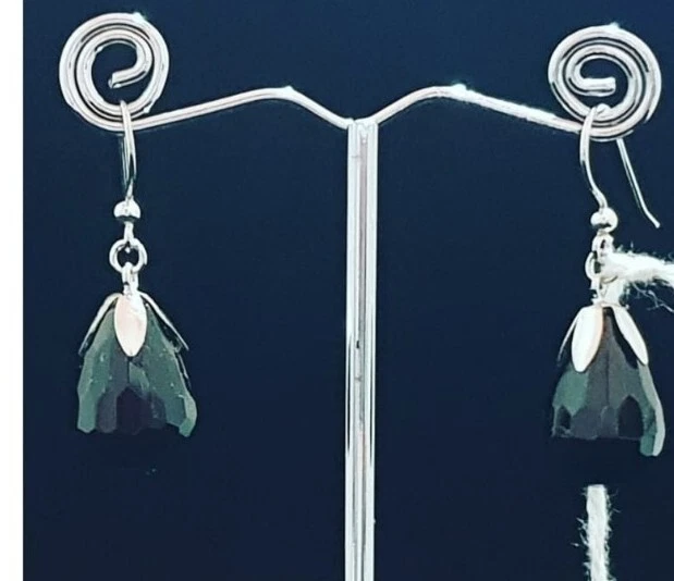 Orecchini pendenti in Onice e Argento 925  - Immagine 1 di 1